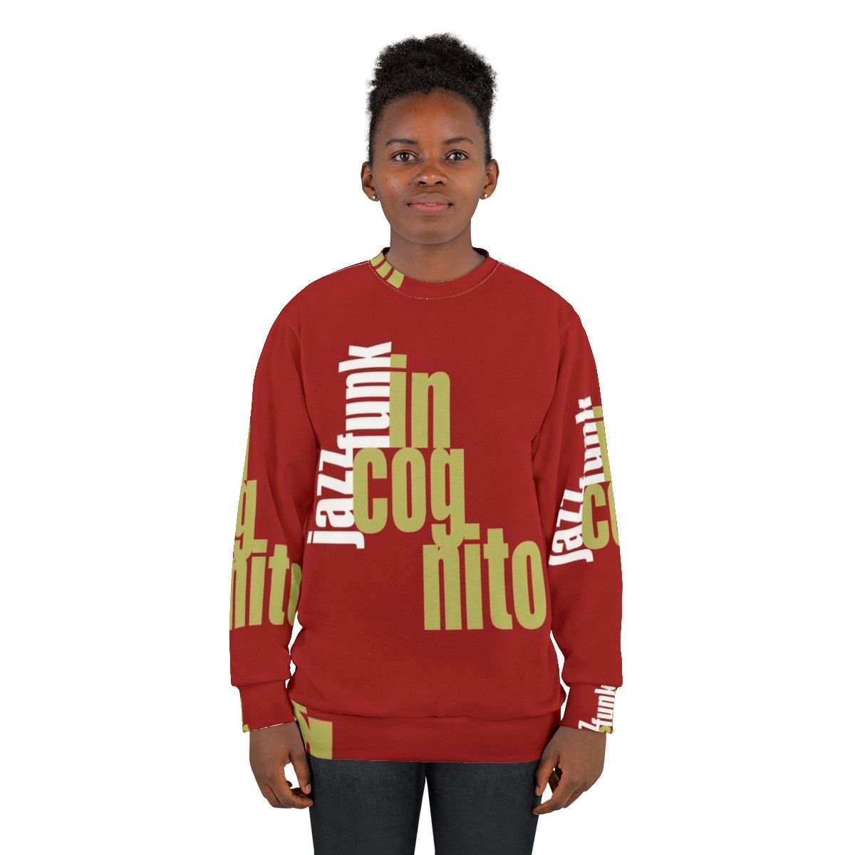 Incognito Sweatshirt - Retro Music Graphic Tee - women