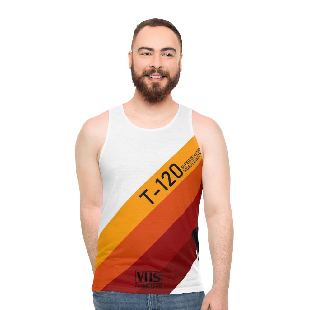 90s vaporwave retro tank top - men