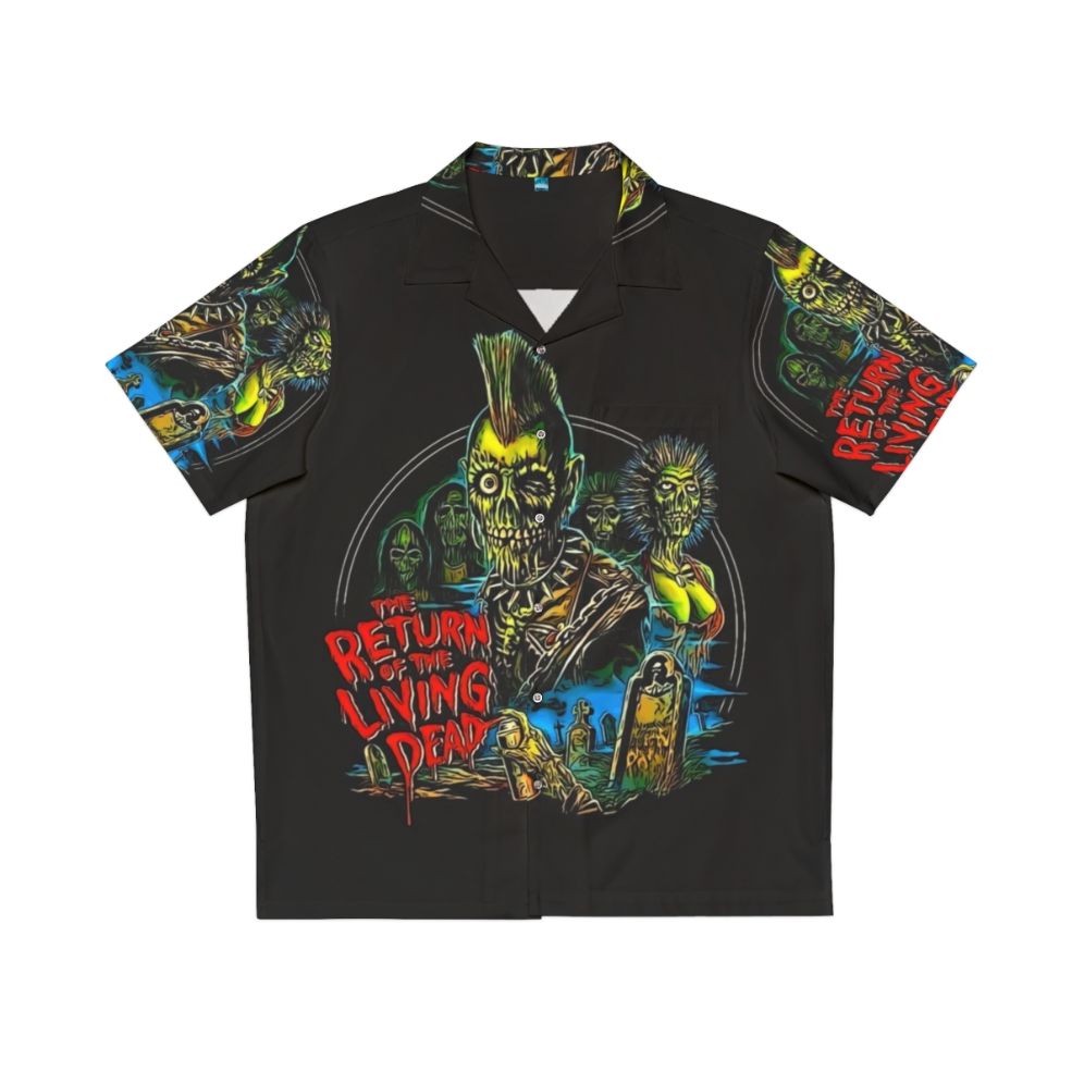 Return of the Living Dead Tarman Poster Art Hawaiian Shirt