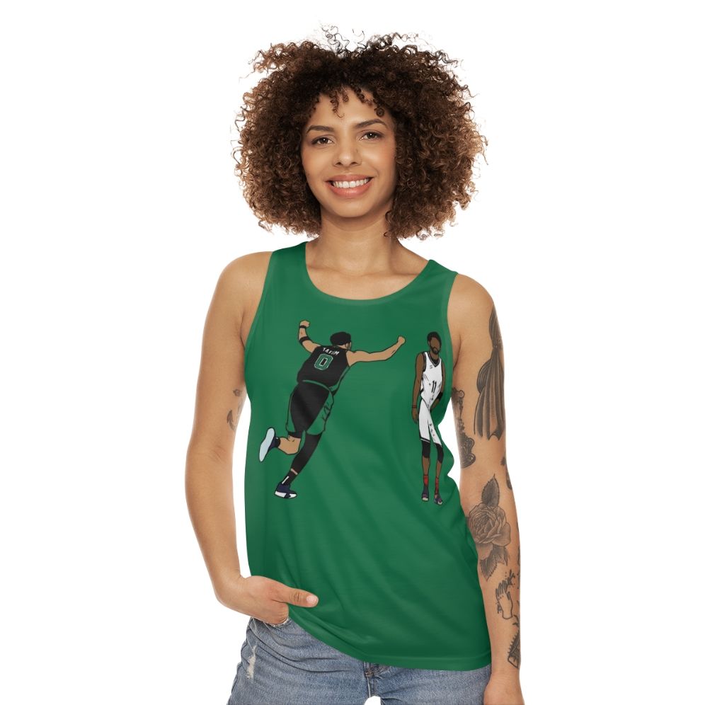 Jayson Tatum Game Winner Celebration Unisex Tank Top - women