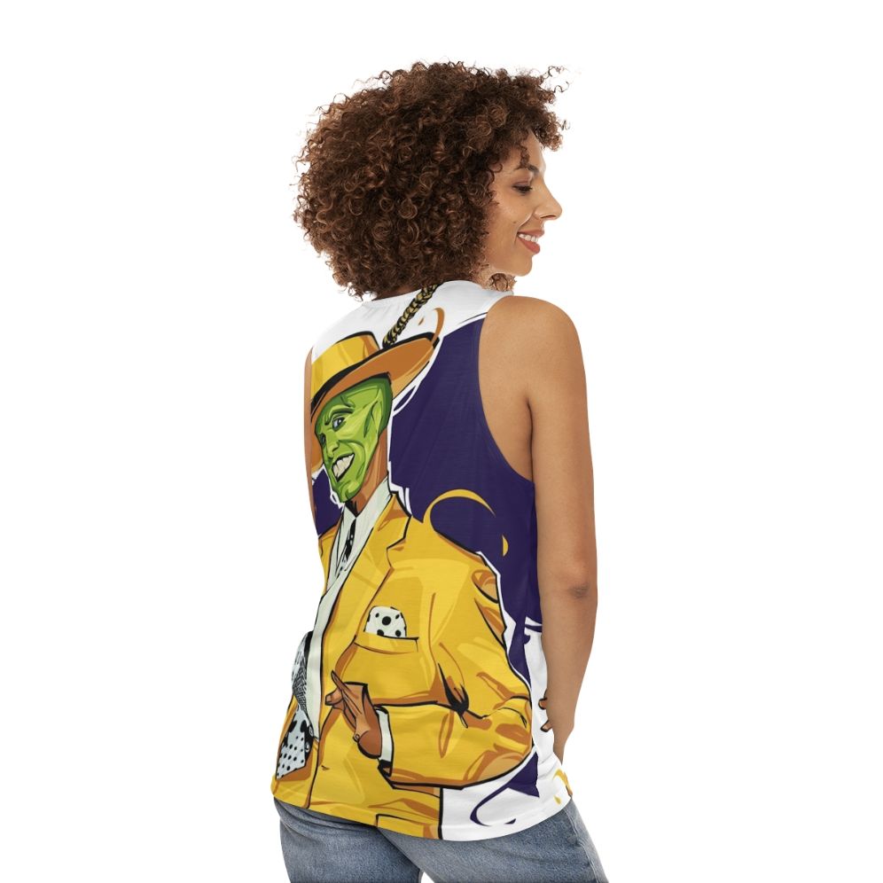 The Mask Unisex Tank Top - women back