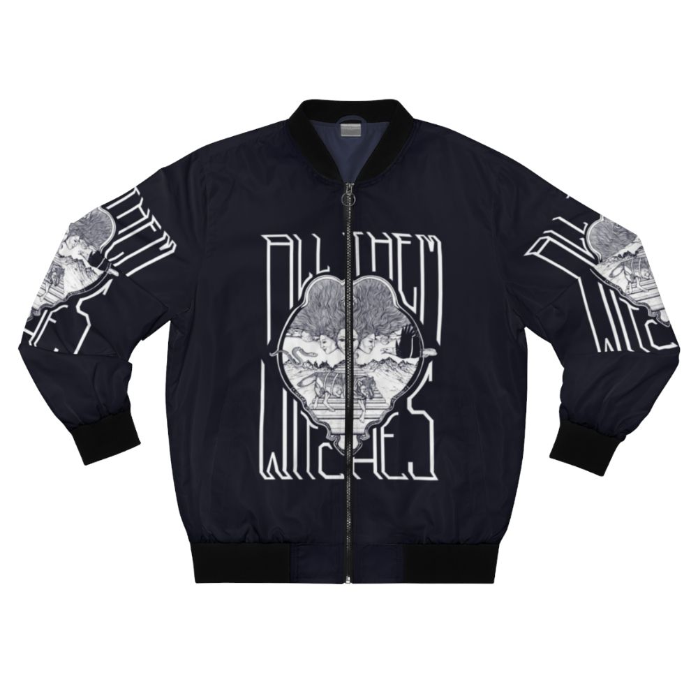 All Them Witches American Stoner Rock Band Black Bomber Jacket