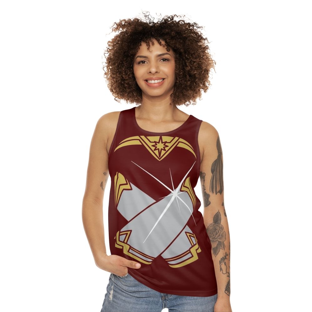 Warrior woman superhero bracelet power tank top - women