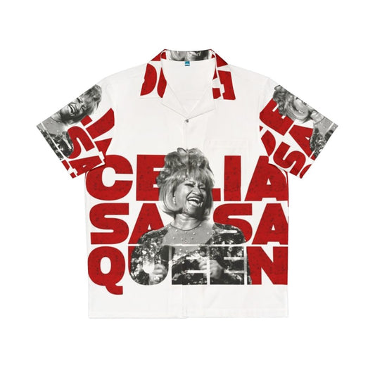 Celia Cruz Cuban Flag Hawaiian Shirt