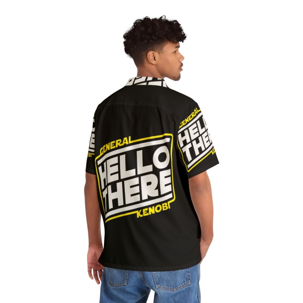 "Hello There" Hawaiian Shirt featuring Obi-Wan Kenobi from Star Wars - People Back