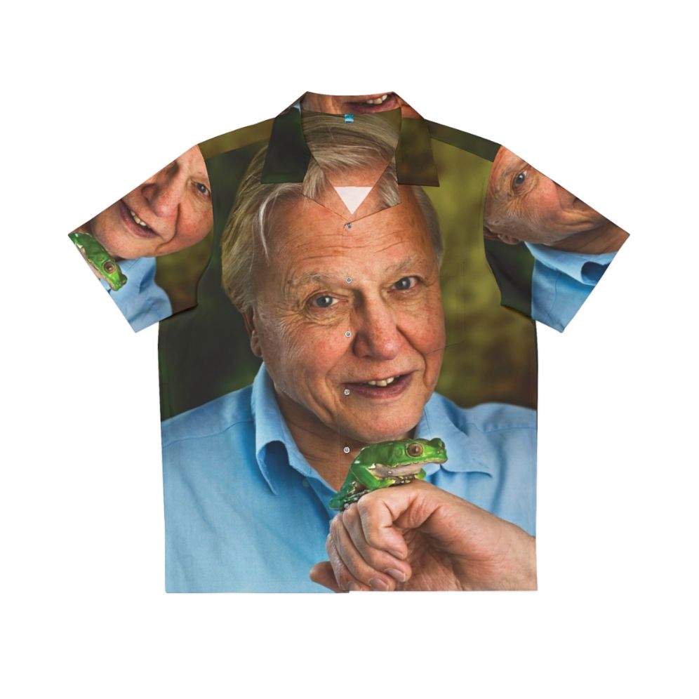 David Attenborough All Over Print Hawaiian Shirt