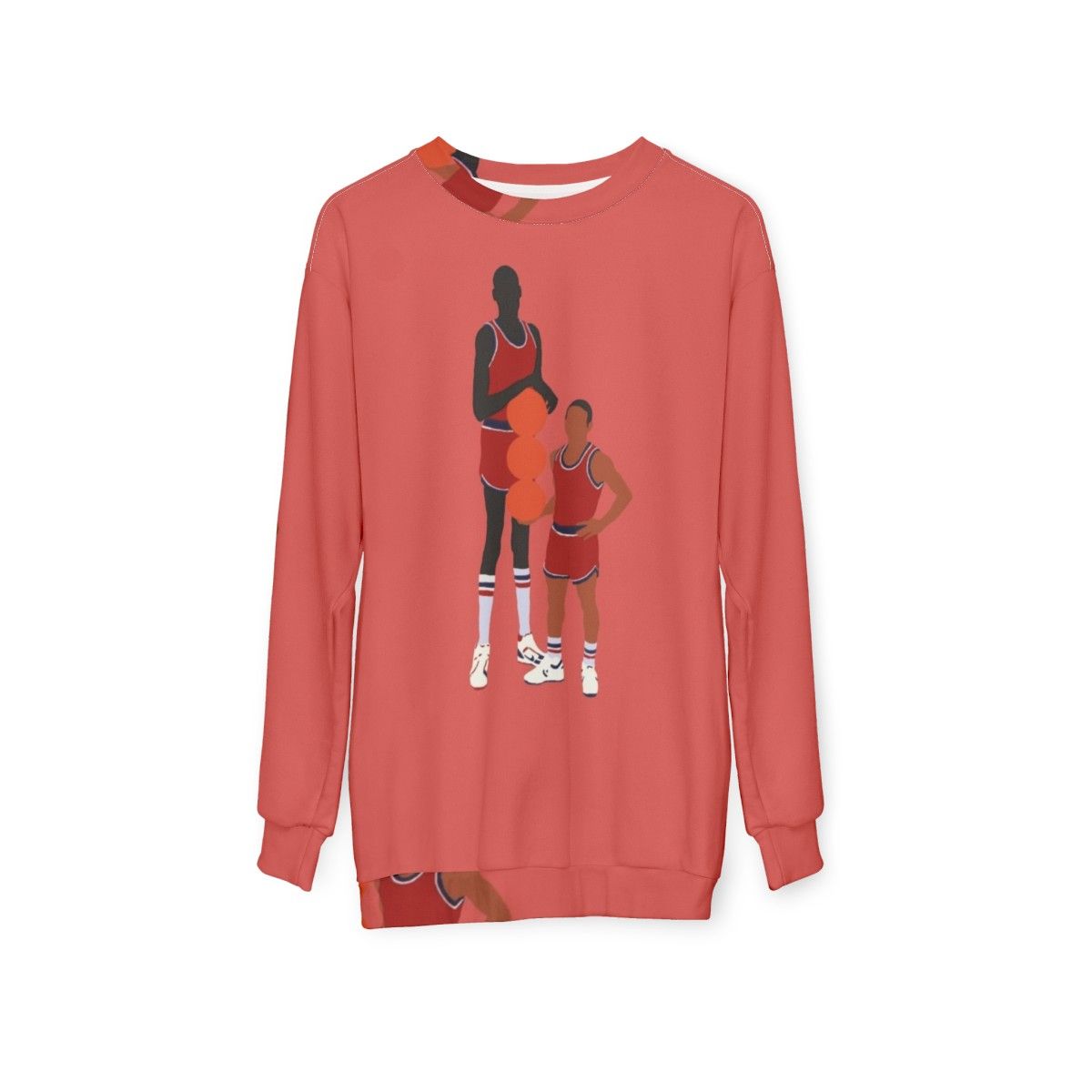 Manute Bol and Muggsy Bogues Washington Bullets Basketball Sweatshirt - hanging