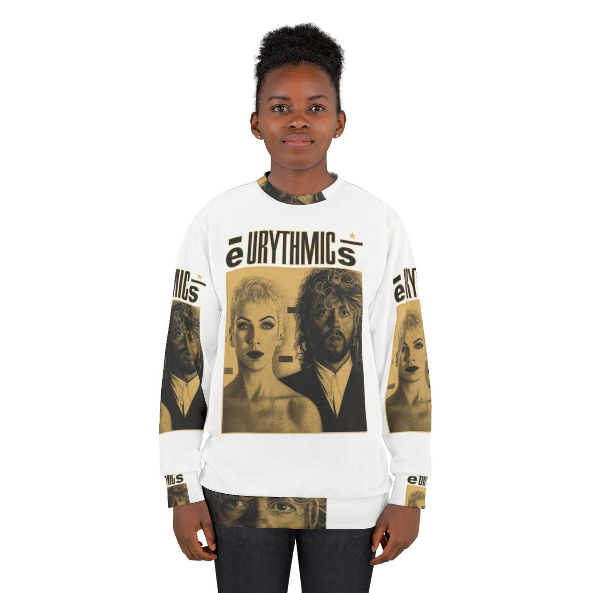 Eurythmics 'Sweet Dreams' 80s Music Sweatshirt - women