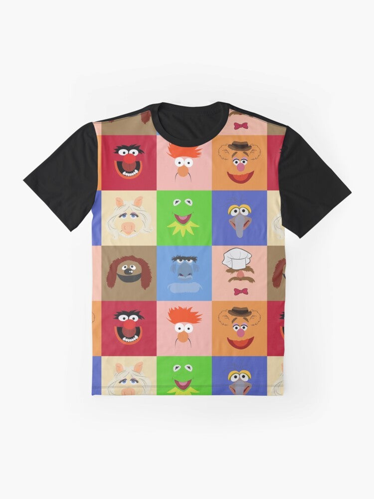 Muppets Graphic T-Shirt featuring characters from The Muppets show - Flat lay