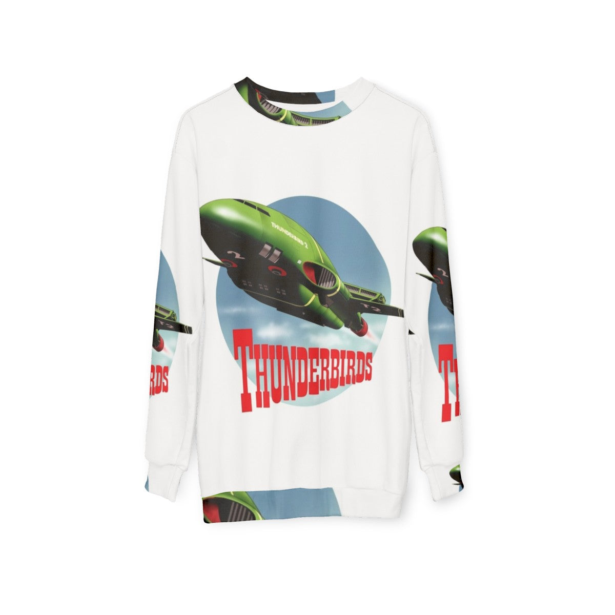 Thunderbirds classic TV series vintage-style sweatshirt - hanging