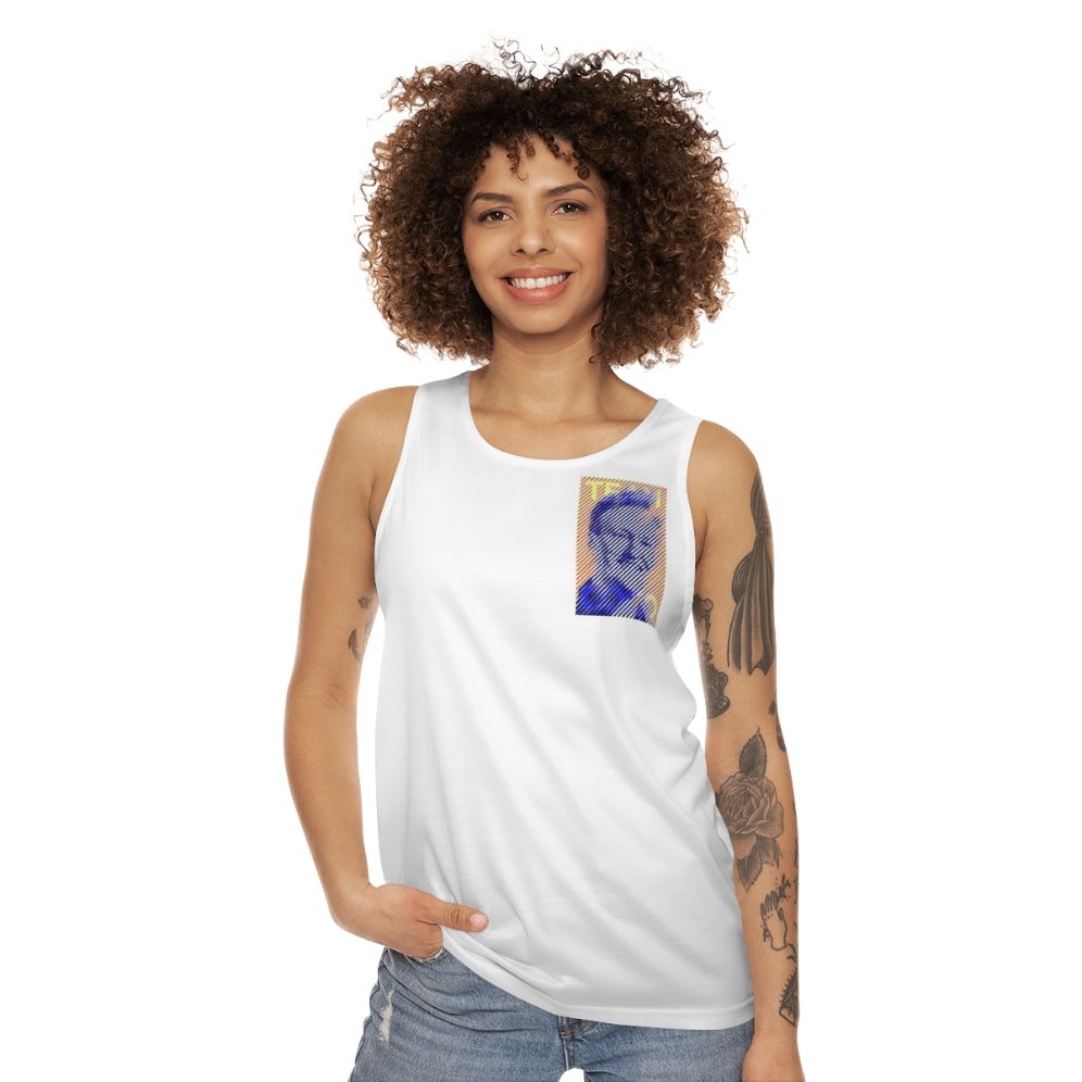 Unisex Team Coco Portrait Art Tank Top - women