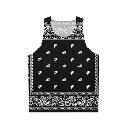 Bandana unisex tank top