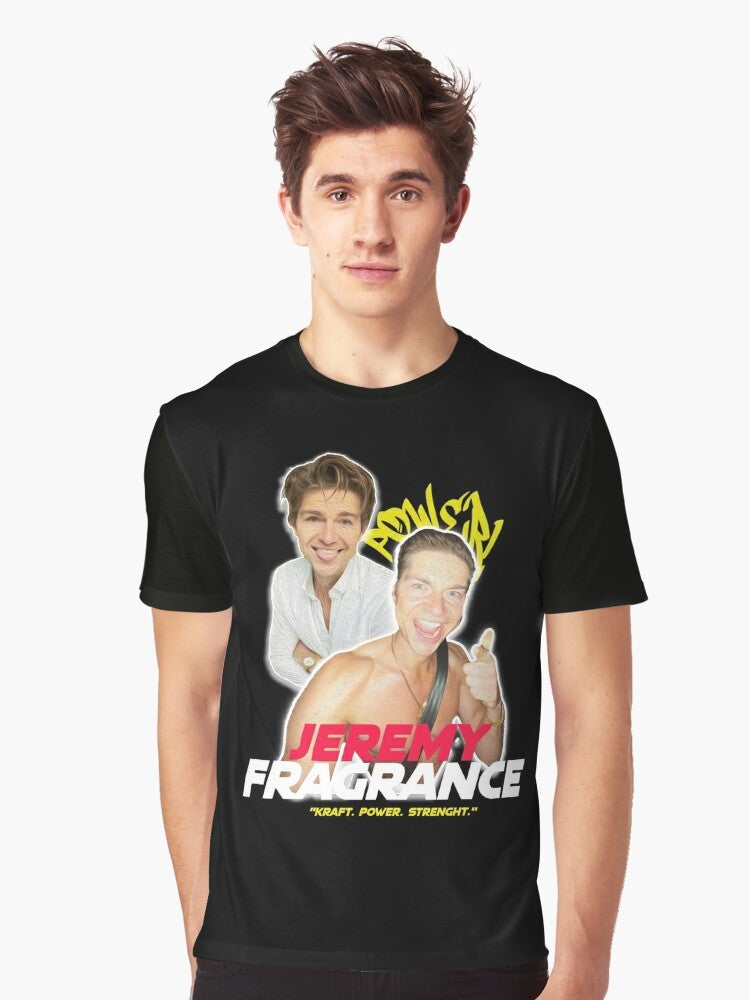 Jeremy Fragrance Perfume Power Graphic T-Shirt - Men