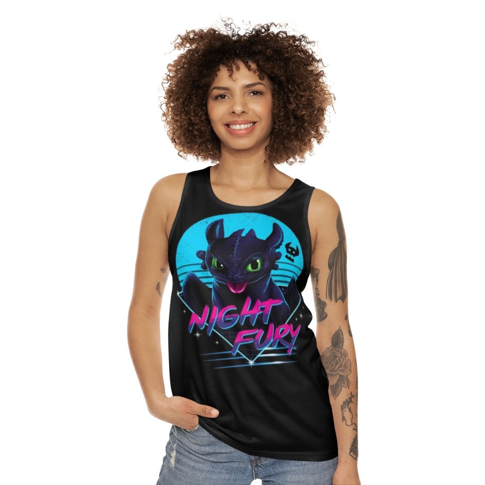 Toothless Night Fury Unisex Tank Top - women