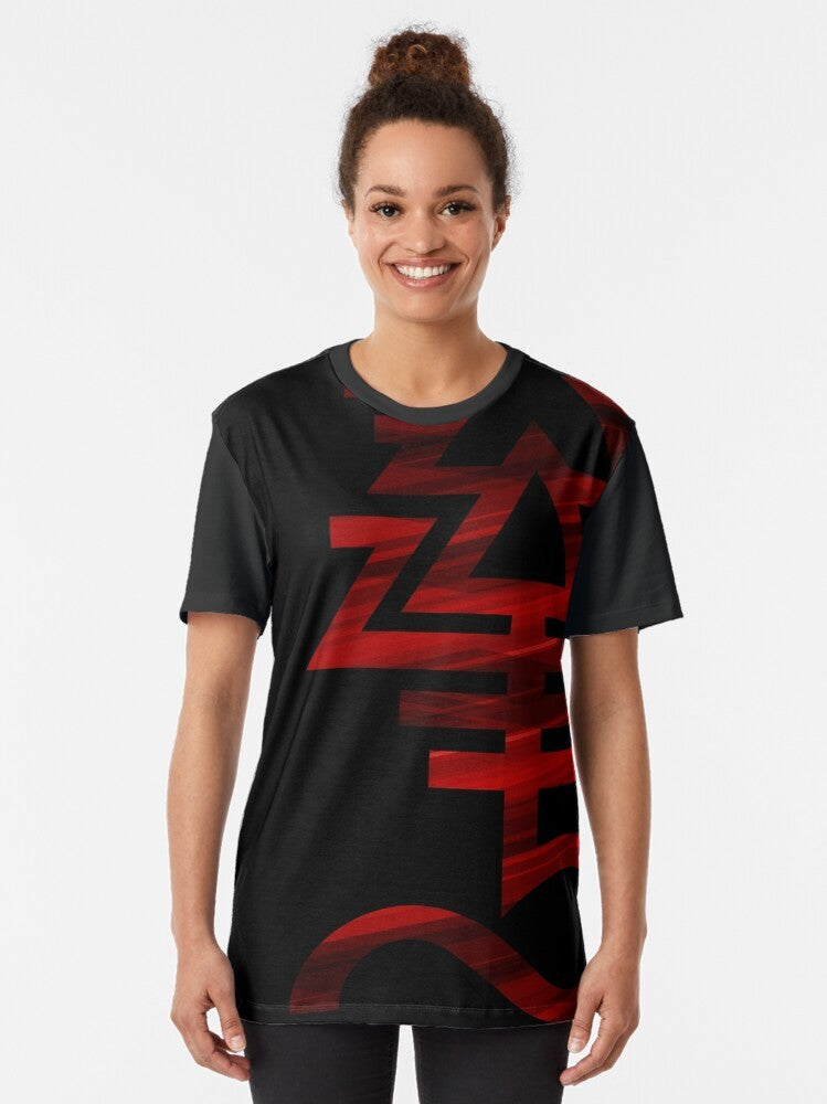 Craftworld Eldar rune graphic on a t-shirt - Women