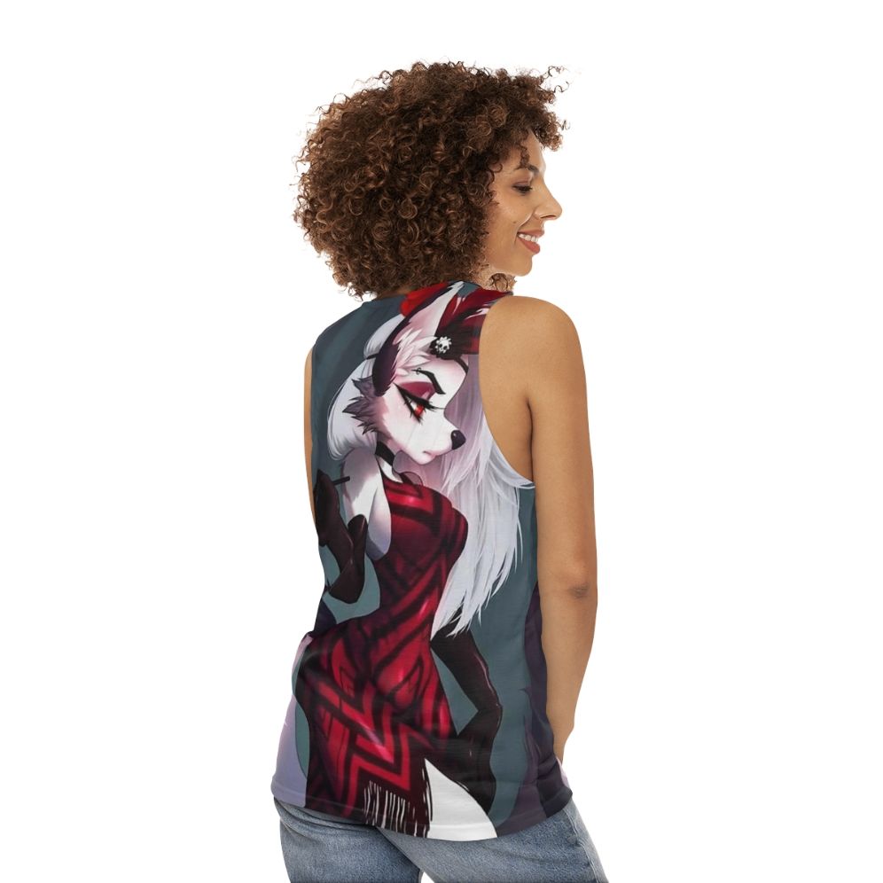 Helluva Boss Loona Unisex Tank Top - women back