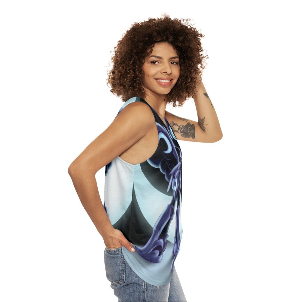 Super Nightmare Moon Unisex Tank Top - women side