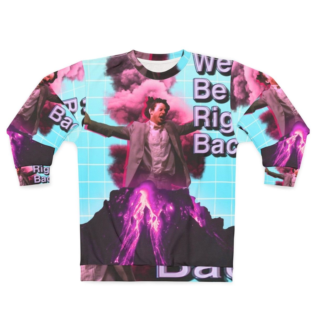 Retro Vaporwave Eric Andre Aesthetic Sweatshirt