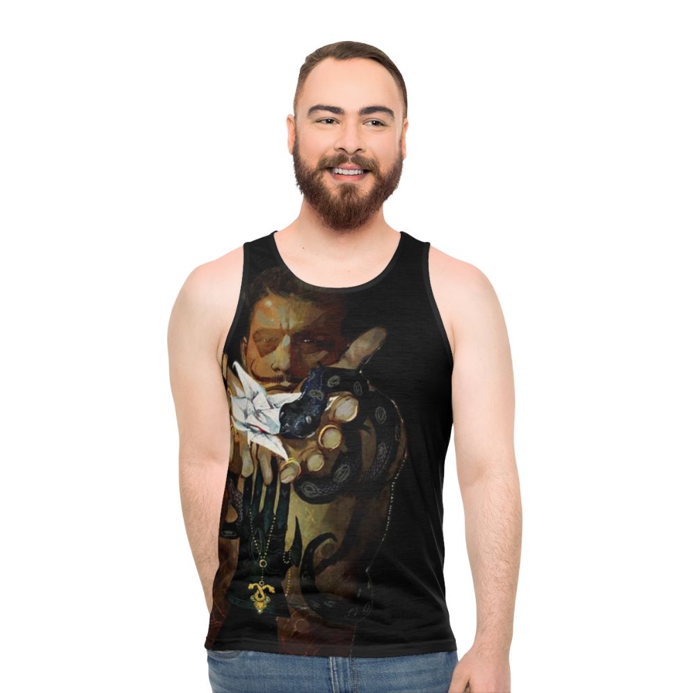 Mage inspired Dragon Age unisex tank top - men