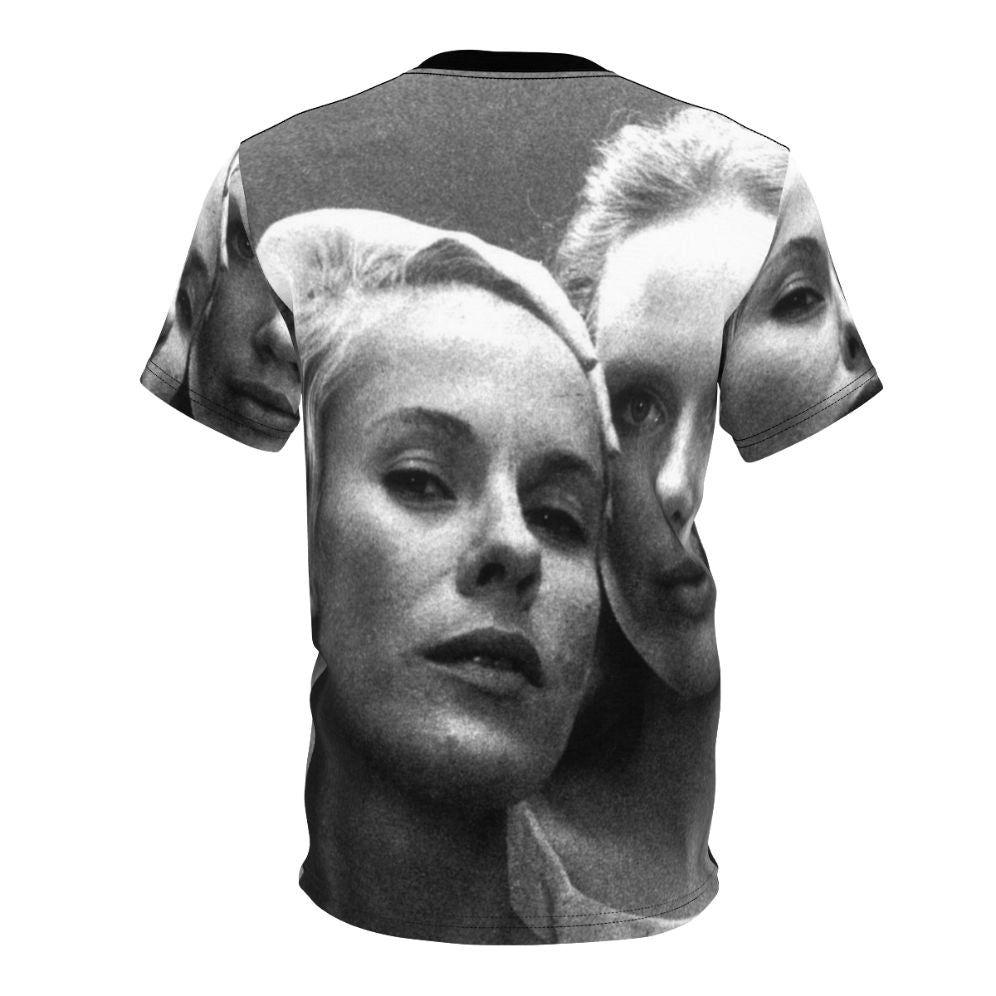 Persona Art House Cinema T-shirt featuring the iconic imagery and legacy of Swedish filmmaker Ingmar Bergman - Back