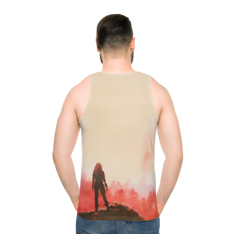 Wanheda The 100 Unisex Tank Top - men back