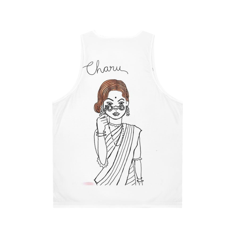 Charulata unisex vintage tank top - Back