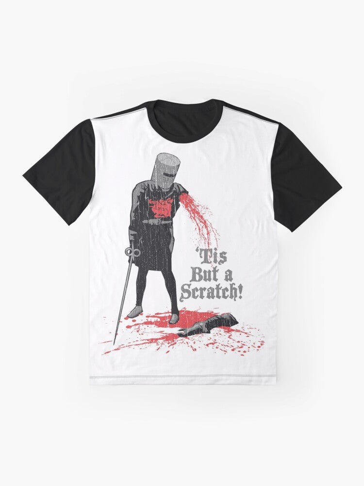 Monty Python 'Tis But a Scratch graphic t-shirt - Flat lay