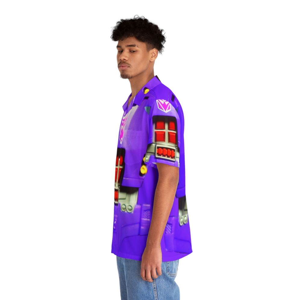 Energon Galvatron Chest Transformers Hawaiian Shirt - People Left