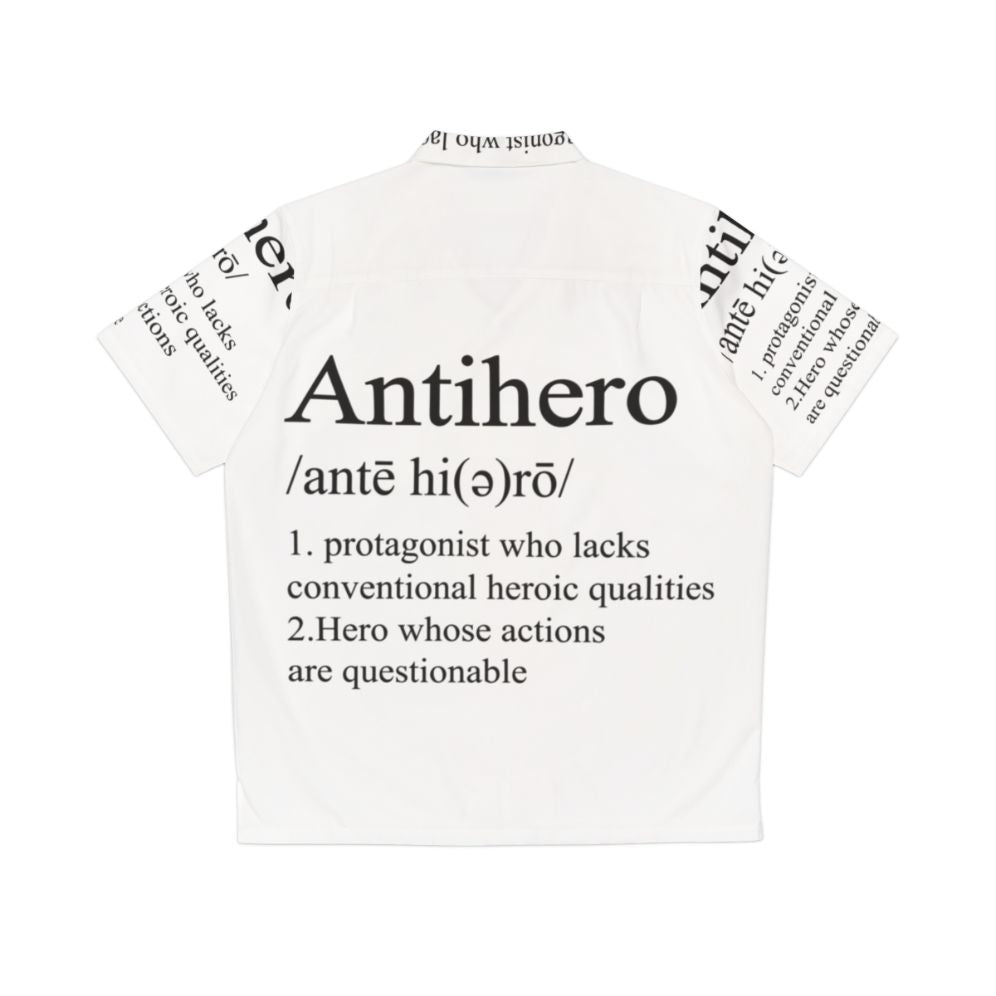 Antihero Definition Hawaiian Shirt - Back