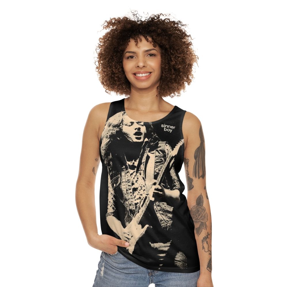 Sinner Boy unisex blues rock tank top - women