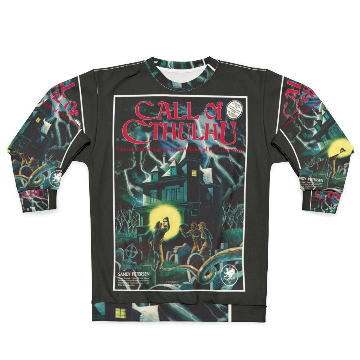 Call of Cthulhu 1st Edition Cover Sweatshirt featuring Cthulhu