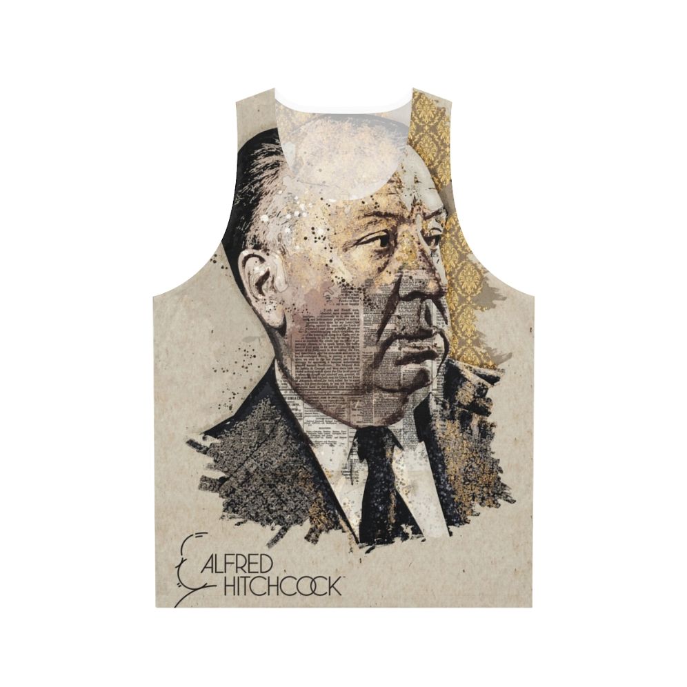 Alfred Hitchcock Movie Director Portrait Unisex Tank Top