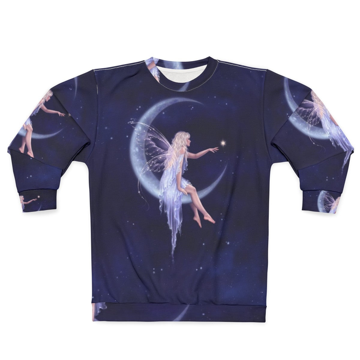 Celestial Moon Fairy Fantasy Sweatshirt