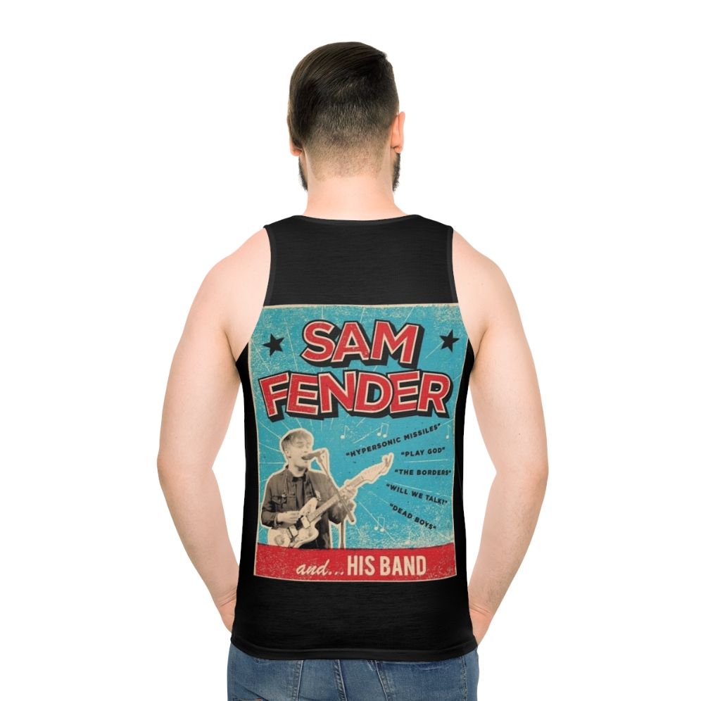 Sam Fender Lover Unisex Tank Top - men back