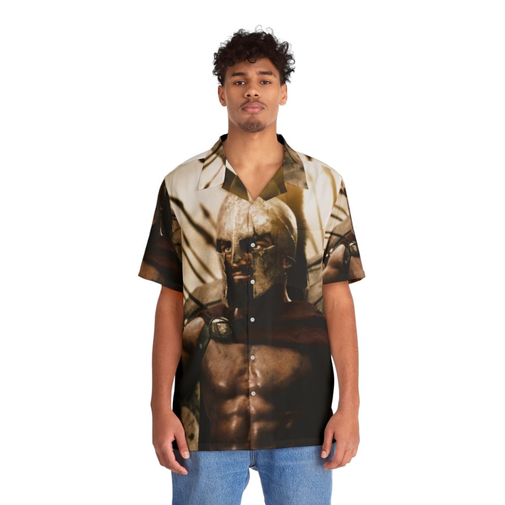 300 Spartans Greek Warrior Hawaiian Shirt - Lifestyle