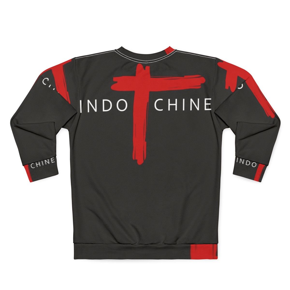 Indochine band logo sweatshirt - Back