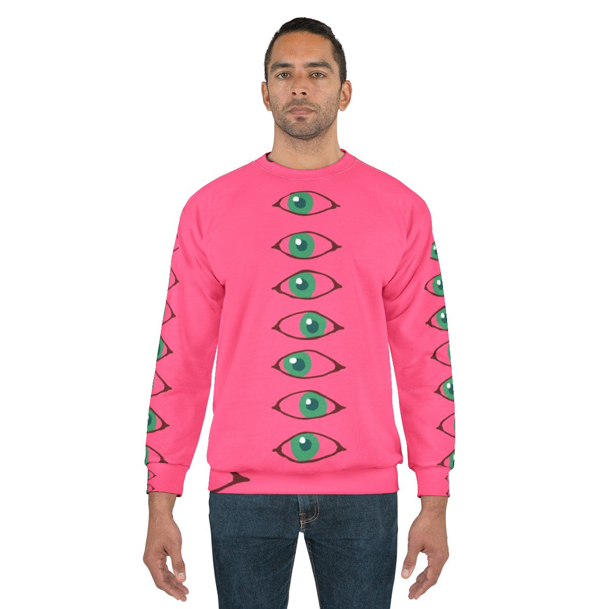 "No More Heroes Shifty Eye Sweatshirt" - men