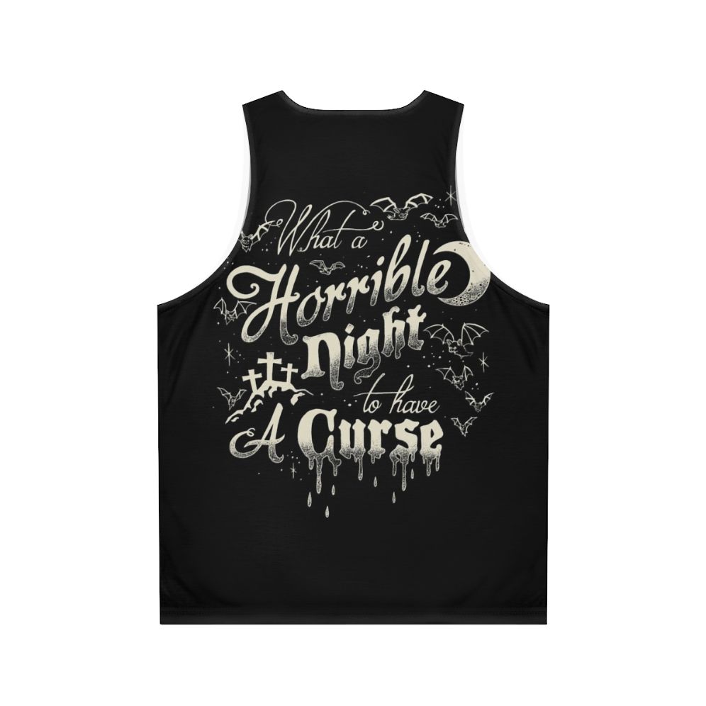 Castlevania "A Horrible Night to Have a Curse" Unisex Tank Top - Back