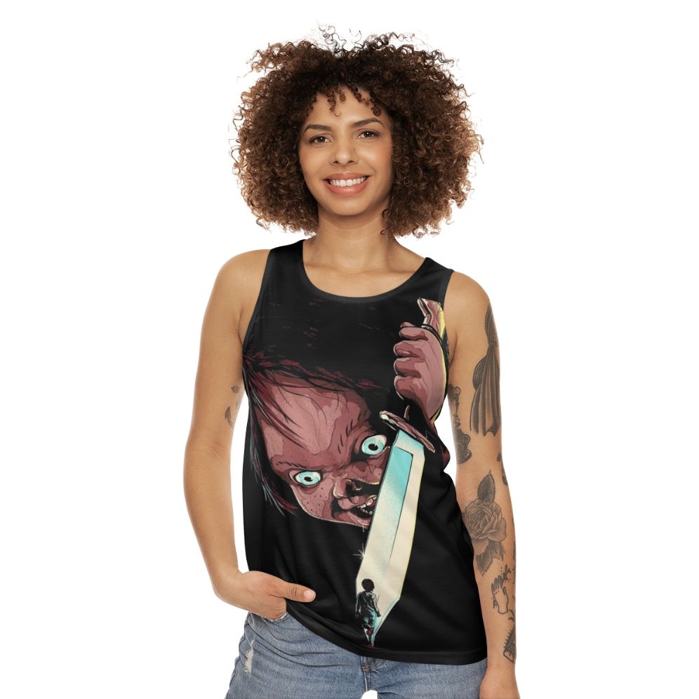 Chucky Horror Unisex Tank Top - women