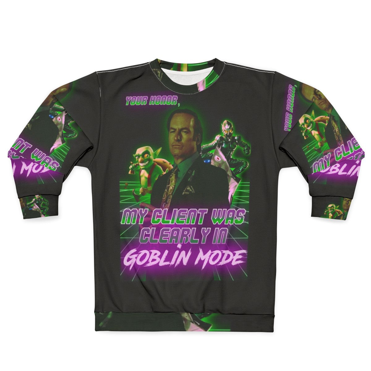 Goblin Mode Cozy Gothic Sweatshirt