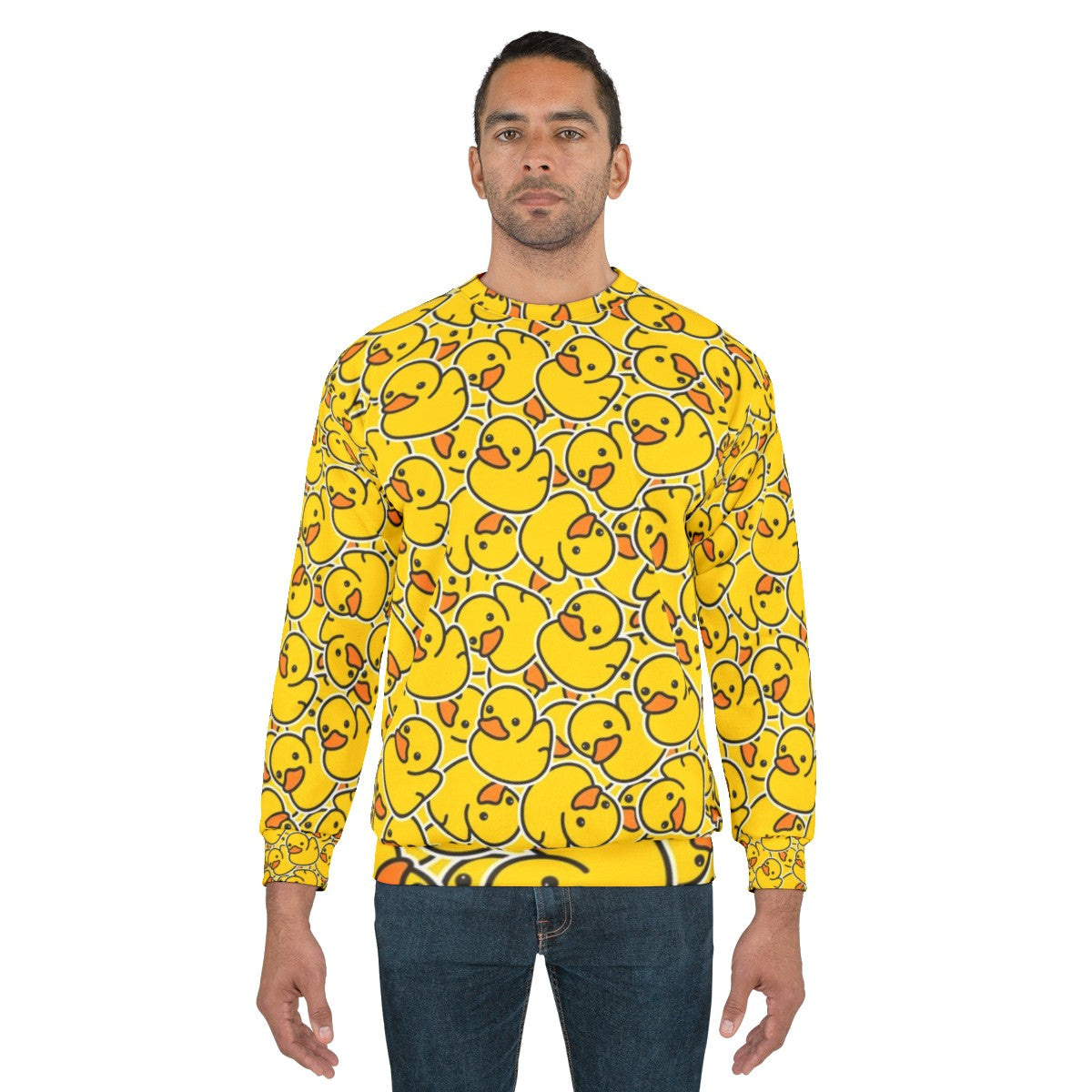 Yellow Classic Rubber Duck Sweatshirt - men