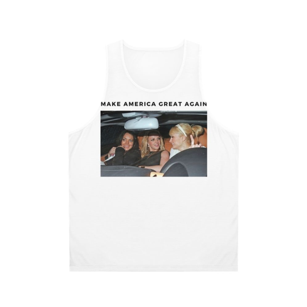 Unisex celebrity-inspired women's tank top