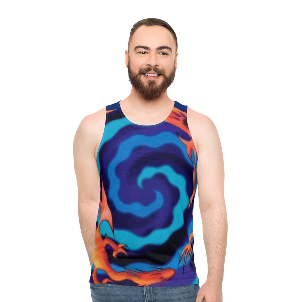 Polymerization Unisex Yu-Gi-Oh! Inspired Tank Top - men