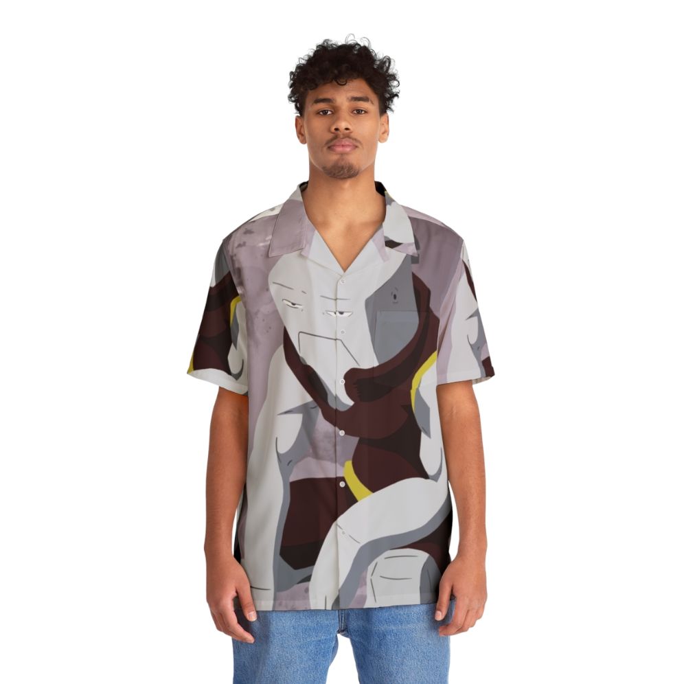 Cementoss Anime Hawaiian Shirt with My Hero Academia Artwork - People Front