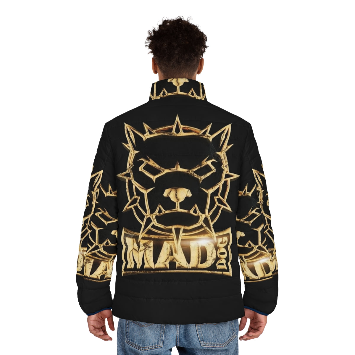 Mad Dog Puffer Jacket, perfect for music festivals and cold weather - men back