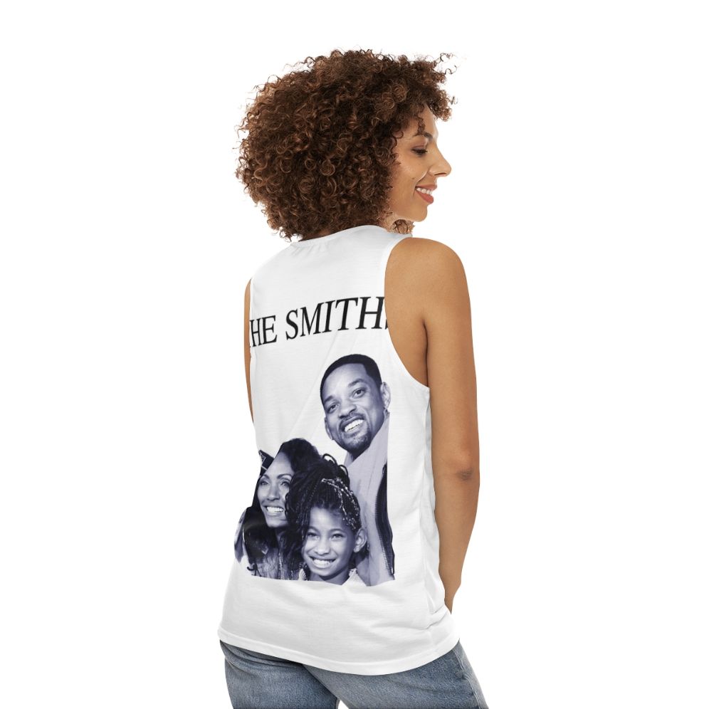 Will Smith inspired unisex tank top - women back