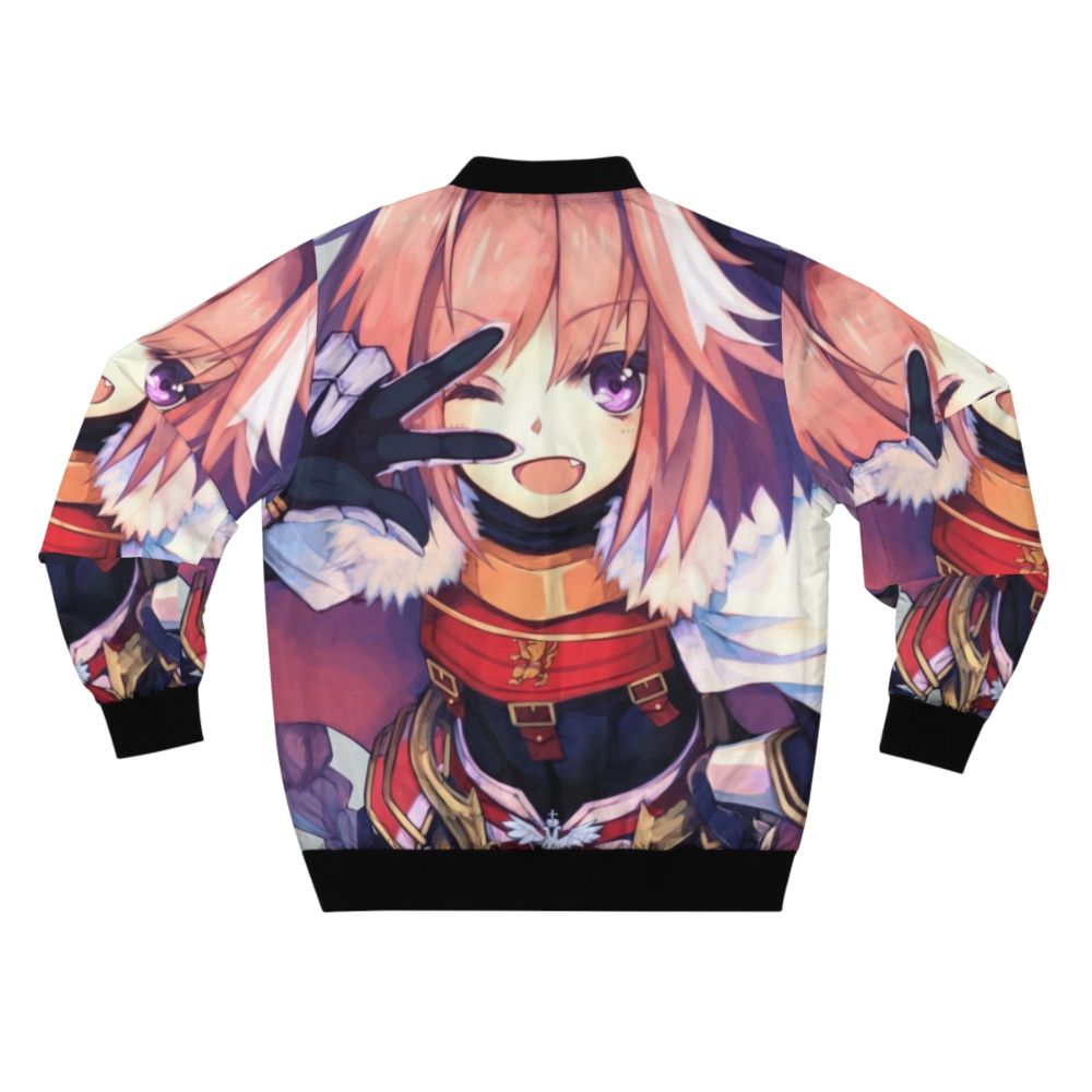 Fate Astolfo Anime Character Bomber Jacket - Back