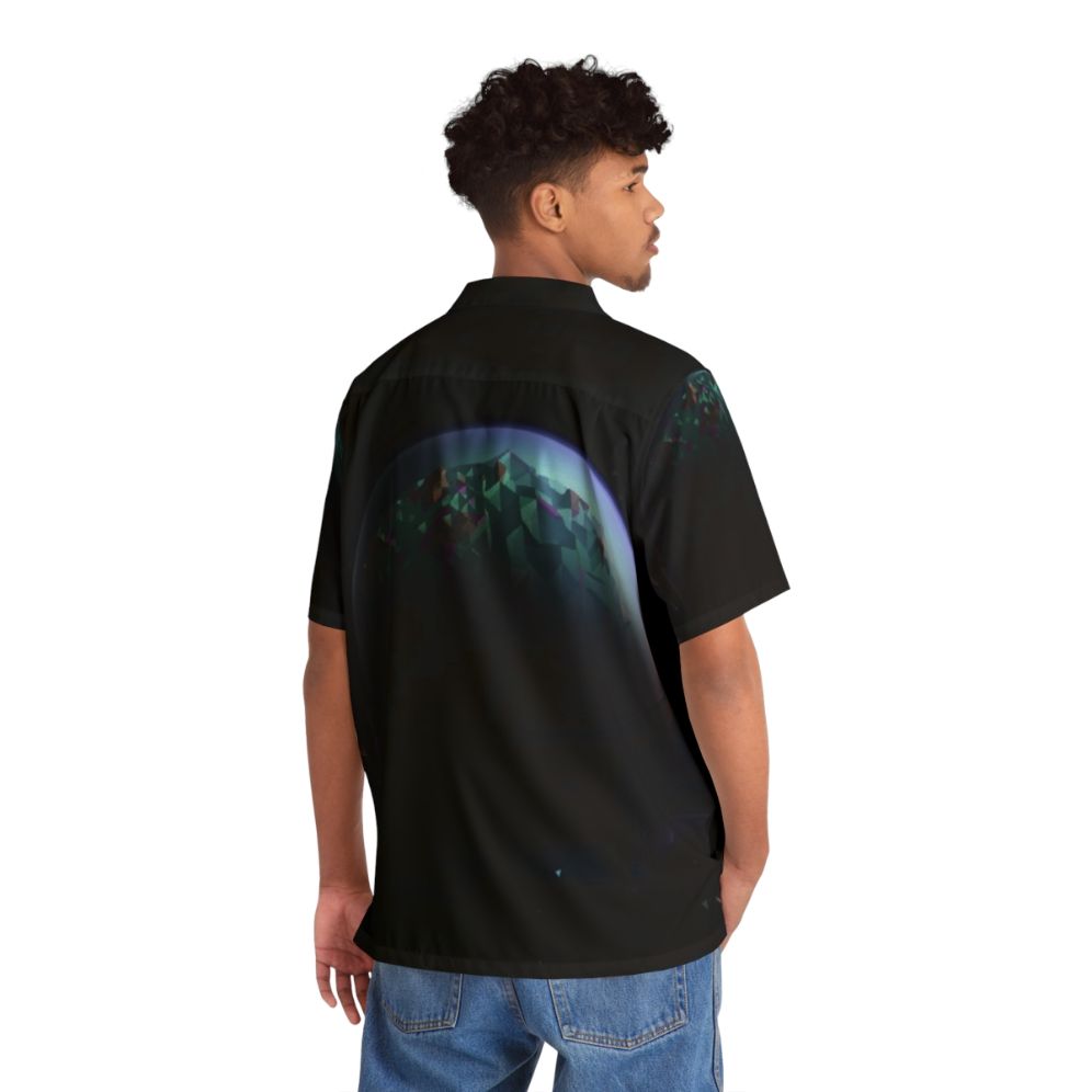 Astroneer Space-Themed Hawaiian Shirt - People Back