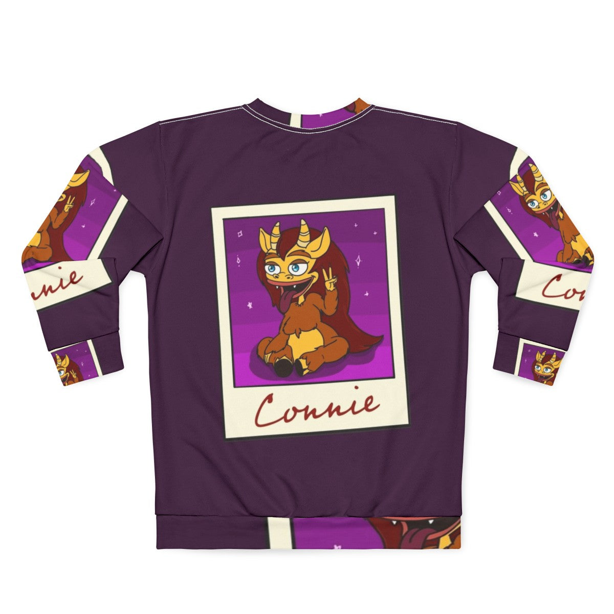 Big Mouth Connie Hormone Monster Graphic Sweatshirt - Back