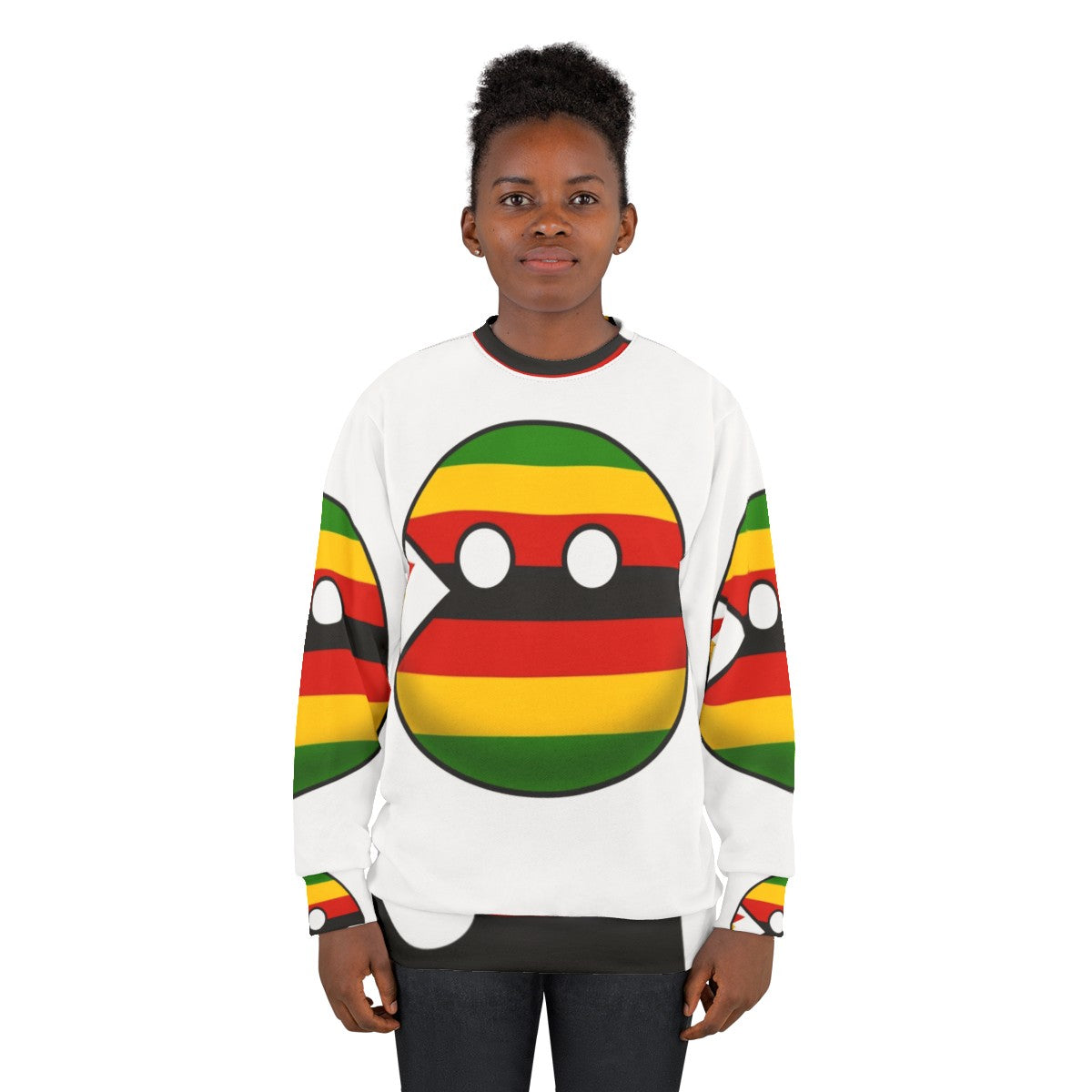 Zimbabwe Countryball Sweatshirt - women